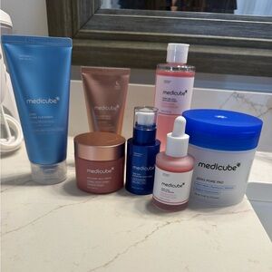 Medicube Glass Glow Skincare Set 7 Products BRAND NEW